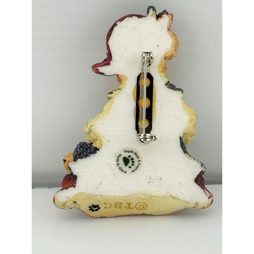 Vintage 2000 Boyd's Bear Pin Featuring Caitlin A Fine Cup Of Tea